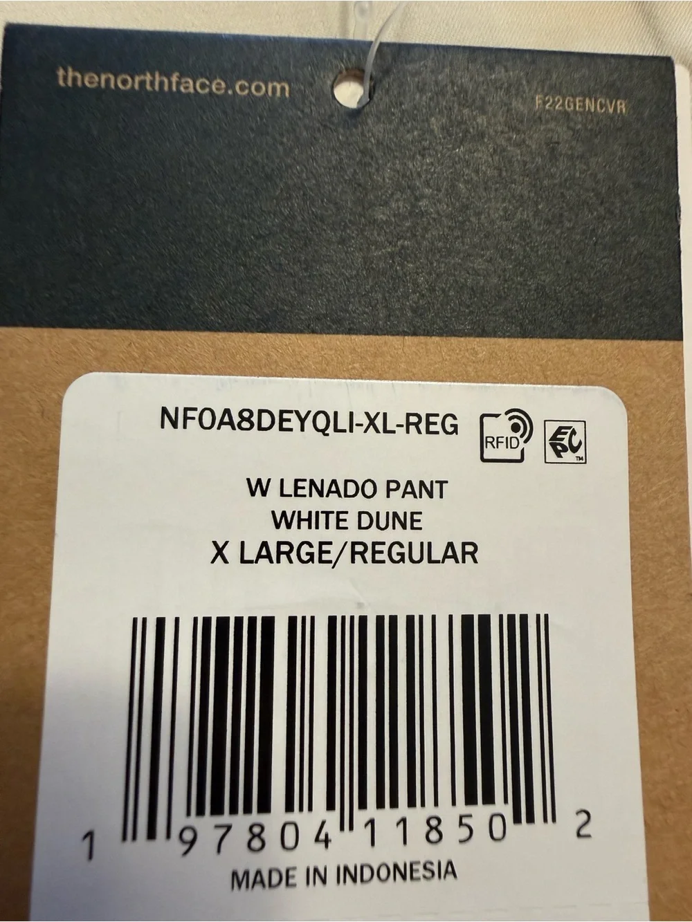 NWT The North Face Women's White Outdoor Snow Pants - white Dune XL